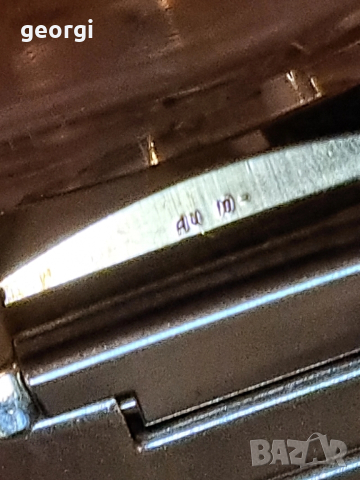 съветски позлатен часовник Poljot с метална верижка Полет , снимка 5 - Мъжки - 52668210