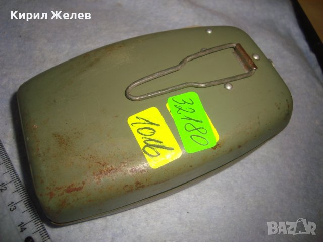 СВЕТЛИНА - СТАРО СИГНАЛНО МЕТАЛНО РЯДКО РЕТРО БГ - ФЕНЕРЧЕ ВОЕННО с УПЪТВАНЕ ИНСТРУКЦИЯ 32180, снимка 2 - Антикварни и старинни предмети - 38276929