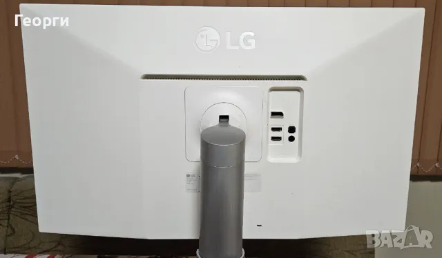 Монитор LG 27UL550-W - 27 инча, IPS матрица, снимка 4 - Монитори - 47500809