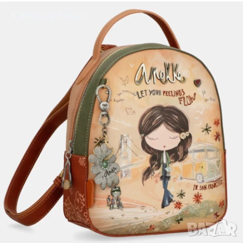 Раница, Anekke, Peace & Love Camel, 38805-188, снимка 1