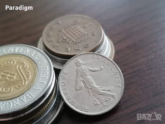 Монета - Франция - 1/2 (половин) франк | 1976г., снимка 2 - Нумизматика и бонистика - 35445323