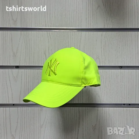 Нова шапка с козирка New York (Ню Йорк) в неонов цвят, унисекс, снимка 3 - Шапки - 47665444