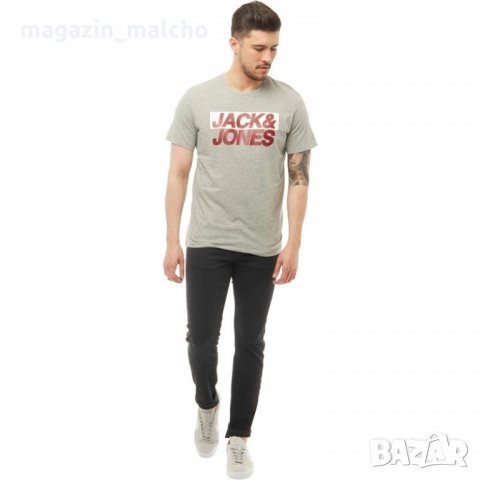 МЪЖКА ТЕНИСКА - JACK AND JONES; размери: М, снимка 2 - Тениски - 32551233