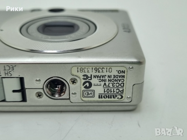 Canon Digital Camera IXUS 40 4.0MP Silver , снимка 13 - Фотоапарати - 52742718