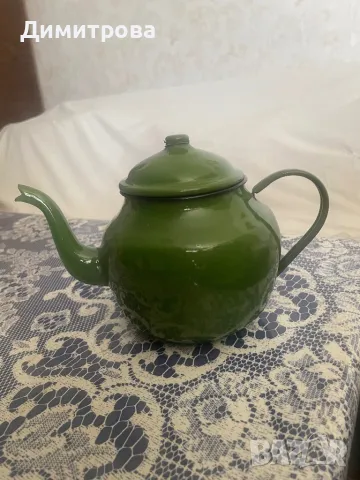 Чайник емайлиран, чайник порцеланов /чайници/, канички за мляко, снимка 2 - Съдове за готвене - 46868855