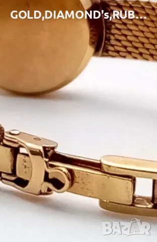 Златен дамски часовник OMEGA , снимка 10 - Дамски - 47911417