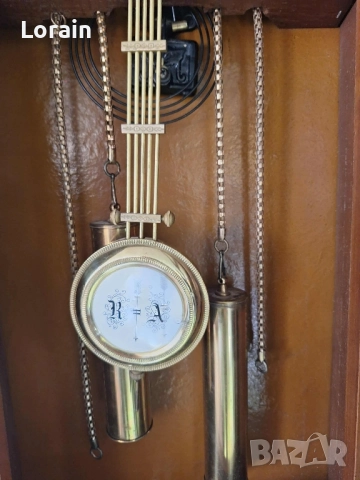 Немски стенен часовник, снимка 3 - Антикварни и старинни предмети - 52435733