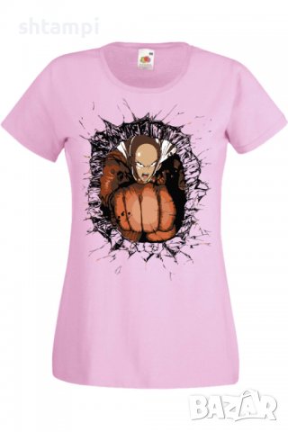 Дамска тениска One Punch Man 02,Анимация,игра,Празник,Повод., снимка 10 - Тениски - 38073756