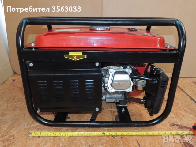 Бензинов генератор за ток монофазен 2.2 kW, снимка 10 - Генератори - 52643163