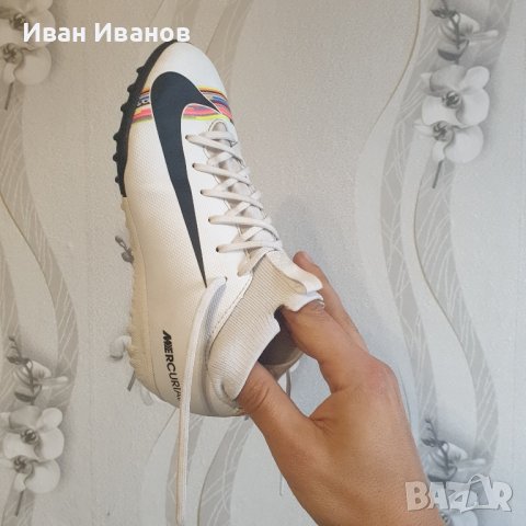 стоножки Nike Mercurial Superfly 6 Academy CR7 TF номер 34,5-35, снимка 9 - Футбол - 42678255