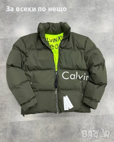 Мъжко зимно яке със силиконов пълнеж Calvin Klein - Налични различни цветове Код A232, снимка 8 - Якета - 47818346