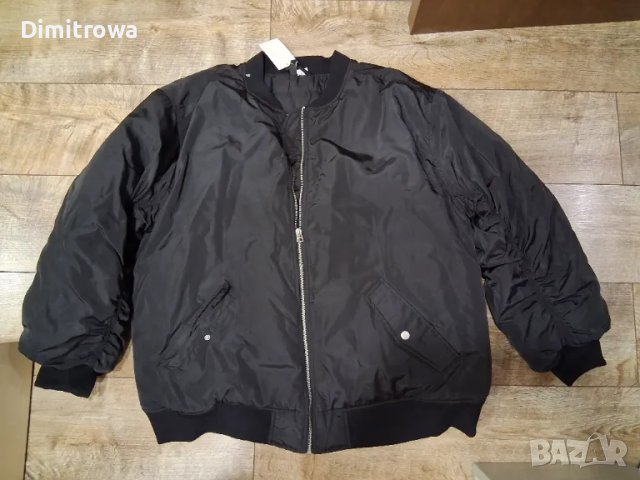 р-р L H&M Овърсайз бомбър яке, снимка 2 - Якета - 48230676