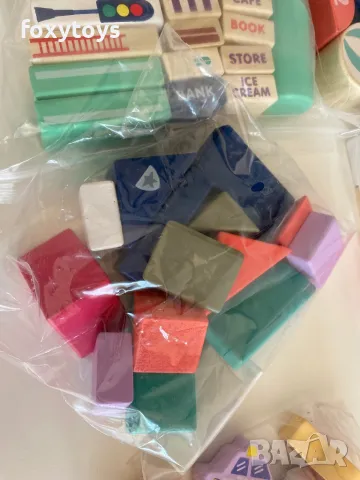 Дървен конструктор - град, 115 блока 23519, снимка 8 - Образователни игри - 46543843