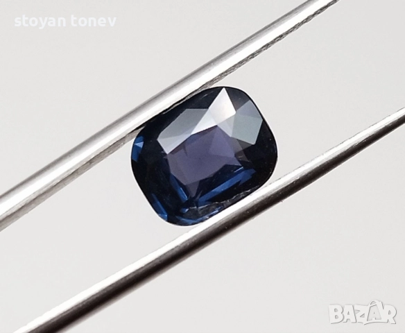 Елитен кобалтово син шпинел 1.53кт. от Мианмар! Нов!, снимка 9 - Други - 52663281