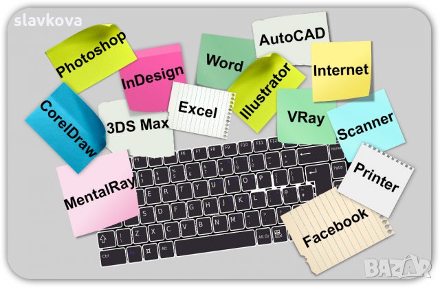 Компютърна грамотност: Word, Excel, снимка 10 - IT/Компютърни - 33520379