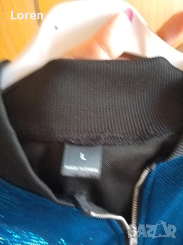 Подарявам!Синьо яке късичко тънка материя, снимка 4 - Якета - 51775072