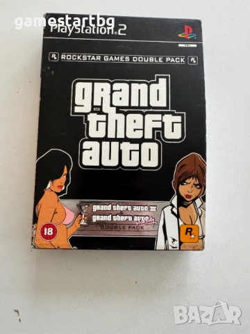Grand Theft Auto Double Pack за PS2