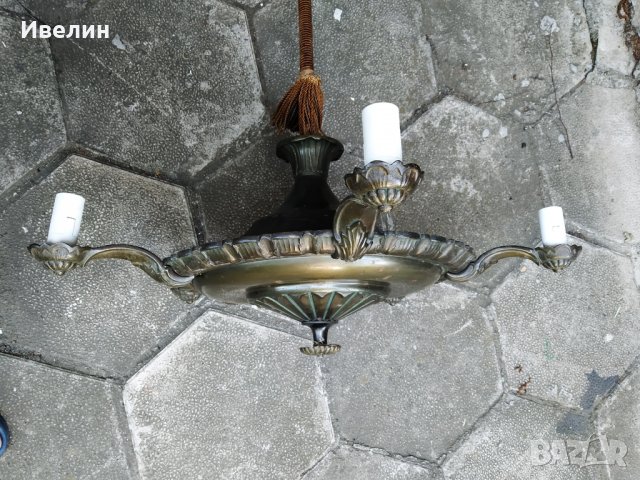 стар полилей арт деко, снимка 5 - Полилеи - 29043652