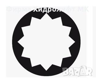 FACOM EV.208 Накрайник / бит XZN, М8, дължина 28мм, 5/16'', снимка 3 - Отвертки - 34631273