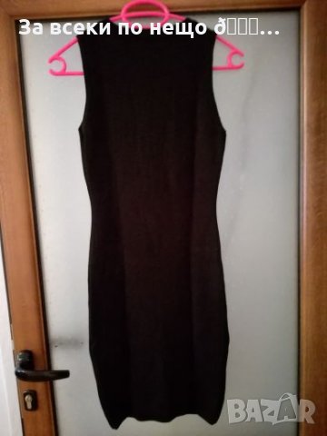 Черна рокля със златно, снимка 5 - Рокли - 27013725