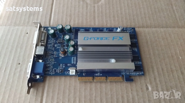 Видео карта NVidia GeForce Albatron FX5200EP 128MB DDR 64bit AGP, снимка 5 - Видеокарти - 31228564