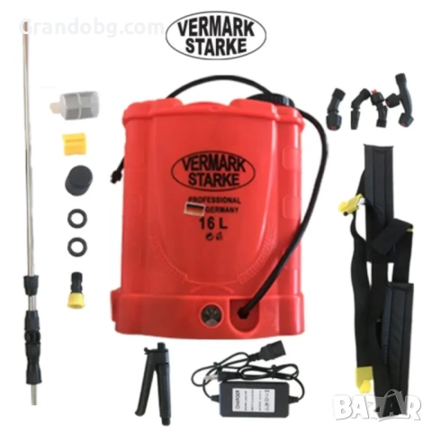 Немска Акумулаторна Пръскачка Vermark Starke 16л