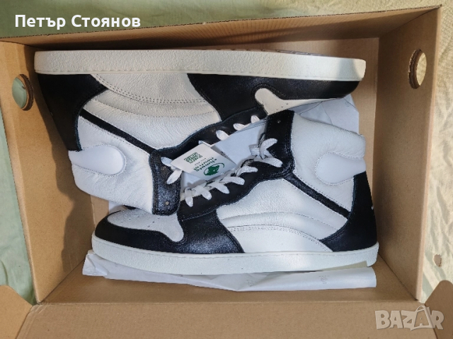 Високи мъжки кецове от естествена кожа GROUNDIES №45, снимка 11 - Кецове - 51657179