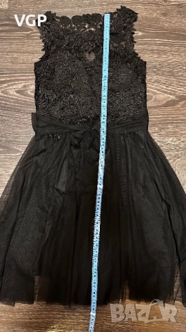 Официална черна рокля за момиче, снимка 8 - Детски рокли и поли - 52800118