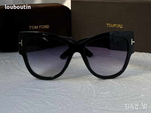 Tom Ford дамски слънчеви очила котка 3 цвята, снимка 6 - Слънчеви и диоптрични очила - 44884484