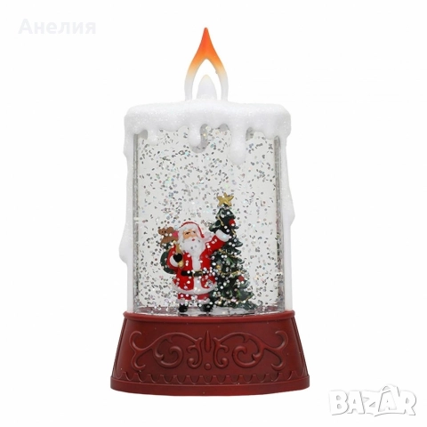 Коледна декоративна Led свещ, снимка 6 - Декорация за дома - 52787900
