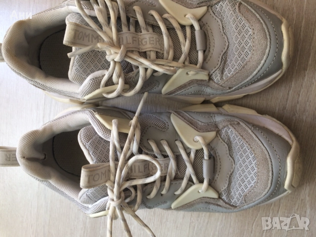 Сиви маратонки tommy hilfiger № 36., снимка 3 - Детски маратонки - 51543198