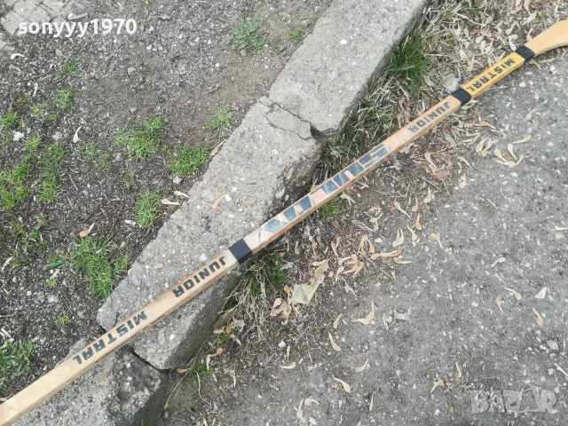 ЧЕХОСЛОВАШКИ ДЪРВЕН СТИК ЗА ХОКЕЙ 2703250224, снимка 10 - Антикварни и старинни предмети - 49656333