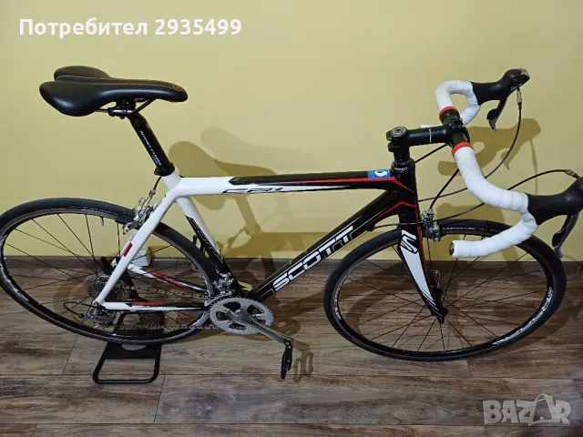 Карбонов шосеен велосипед Scott Comp CR1 , снимка 2 - Велосипеди - 49869260