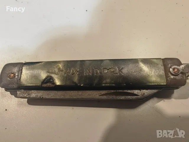 Джобно ножче Северна Корея, снимка 4 - Антикварни и старинни предмети - 47614899