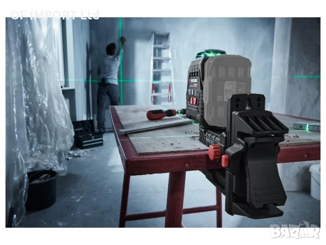 Акумулаторен Лазерен Нивел с Кръстосани Линии PARKSIDE Performance 20V PKLLP 3360 A1, снимка 8 - Други инструменти - 53494279