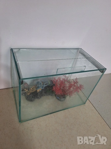 Малък аквариум , снимка 2 - Аквариуми - 53287326