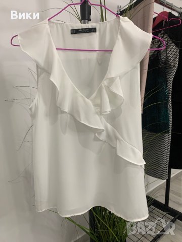 Zara риза нова с етикет, снимка 7 - Ризи - 43573643
