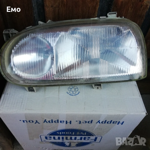 двусекционен ляв фар за Голф 3 HELLA.