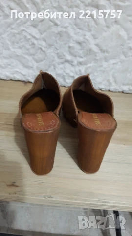 Обувки от естеств.велур и кожа. Италия., снимка 3 - Дамски обувки на ток - 50703107
