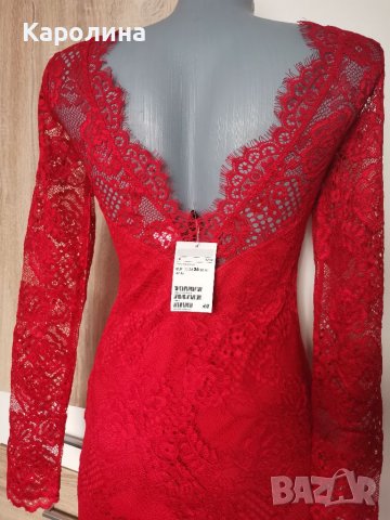 Дантелени рокли, размер С , снимка 4 - Рокли - 40433379