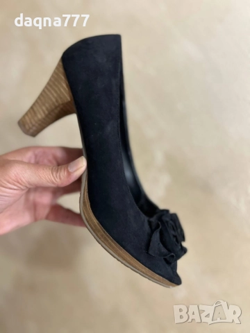 Andrea Conti VERA PELLE обувки Естествен велур Номер 41 Стелка 27 см, снимка 6 - Дамски елегантни обувки - 51764076