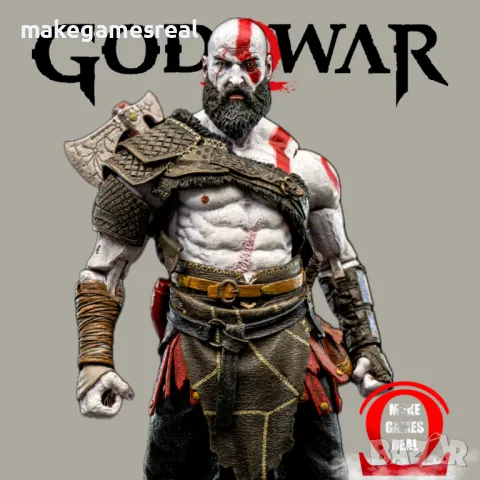 Екшън фигура God of War - Kratos 2018, снимка 4 - Аксесоари - 49445130