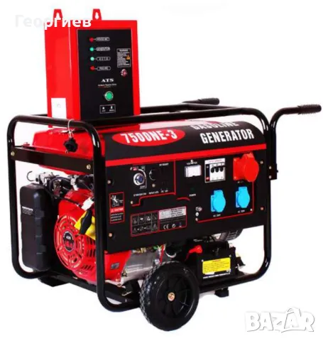 Генератор 7.5 КВ. Трифазен монофазен с АТС