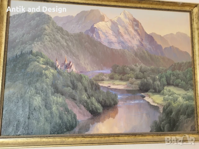 Картина от известен Руски художник Иван Тащук , снимка 8 - Антикварни и старинни предмети - 50527494