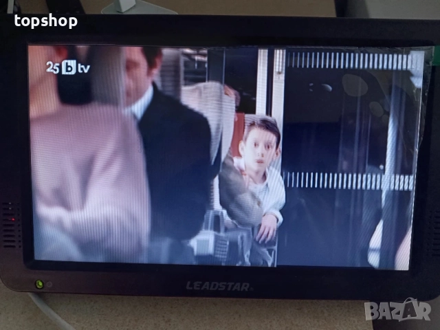 ЧИСТО НОВ, ТЕСТВАН D10 LEADSTAR, преносим телевизор DVB-T2 DVB-T TFT HD, USB и TF карта, USB плейър, снимка 14 - Телевизори - 51636365