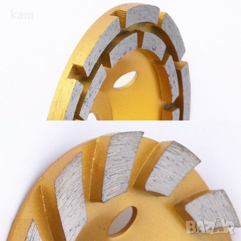 Диамантен шлифовъчен диск за бетон гранит и камък, снимка 4 - Диамантени и режещи инструменти - 33262143