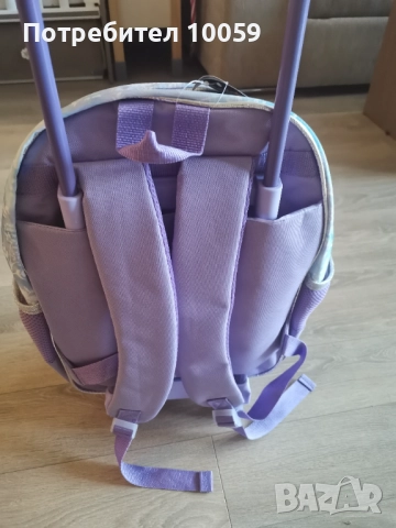 Нова Раница с колелца Елза и Ана , снимка 4 - Раници - 51491748