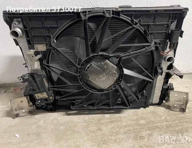 BMW F10 F11 F01 F02 F06 F12 F13 528i 530i 550i 650i 750i перка +дифузьор + радиатори пакет охлаждане, снимка 2 - Части - 48188530