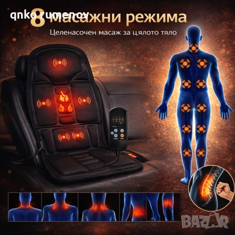 Масажна седалка с подгряване , снимка 2 - Масажори - 53064038