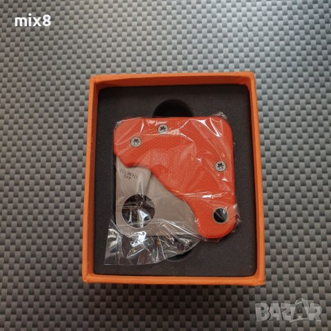 Мини нож с клипс за колан в стил Spyderco , снимка 4 - Ножове - 39324129